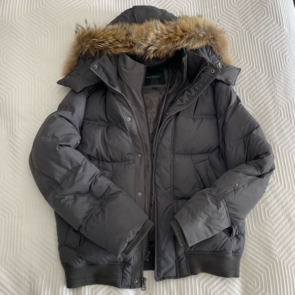 Marc New York by Andrew Mark Mens Jacket size Medium Charcoal Gray - Picture 1 of 4